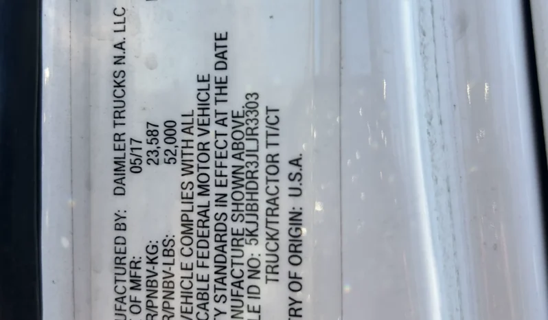 
								2018 WESTERN STAR 5700XE full									